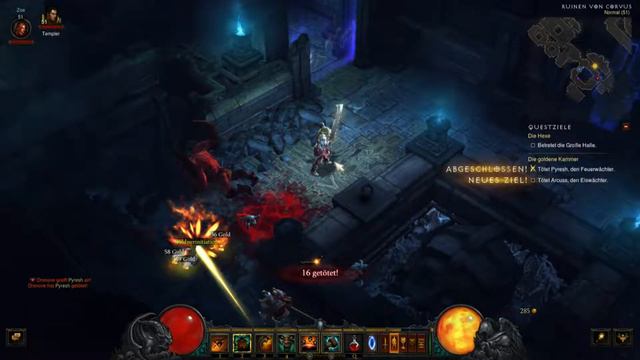 DIABLO 3 [047] * Die HEXE ADRIA * [Lets Play/Deutsch] смотреть онлайн