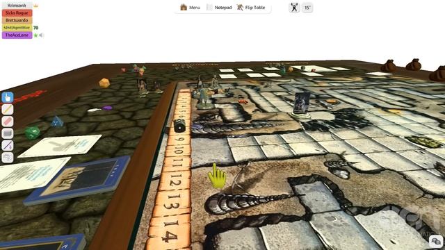 Tabletop Simulator "Dungeons and Dragons" Gameplay смотреть онлайн