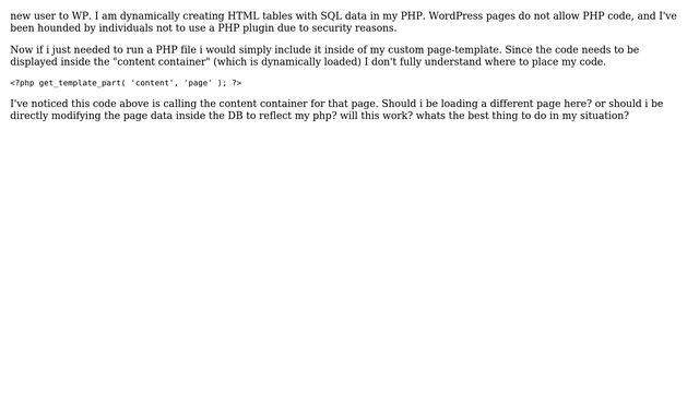 Wordpress: How to use PHP code with wordpress page? смотреть онлайн
