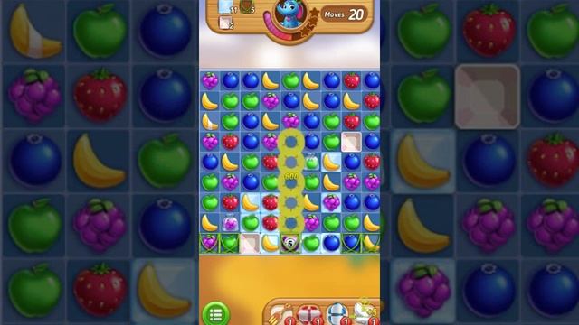Fruits Mania : Elly’s travel level 92 - Walkthrough смотреть онлайн