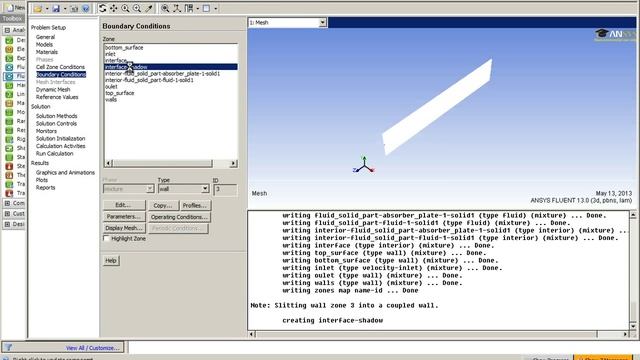 Ansys Fluent Transient Heat Absorber Simulation Part 1 смотреть онлайн