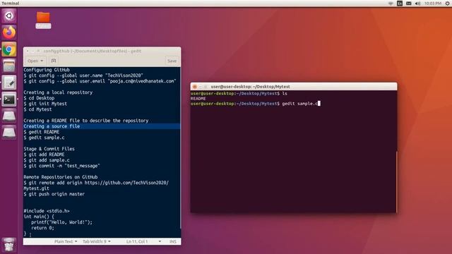 Push Your First Project to GitHub смотреть онлайн