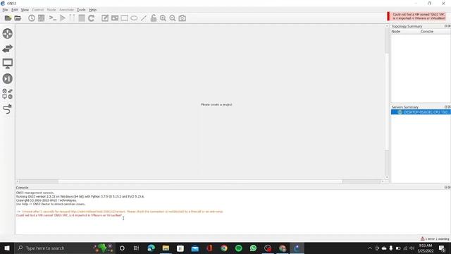 GNS 3 Install with GNS 3 oracle VMware image смотреть онлайн