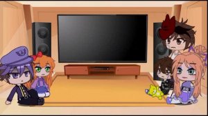 Past Afton family react to future, Реакция семьи Афтонов из прошлого на будущее ??/??(??)1/2