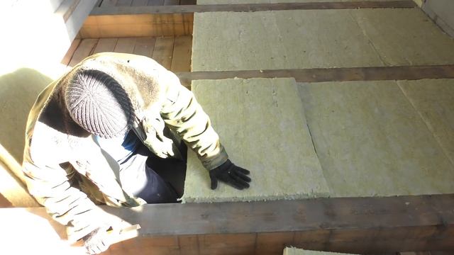 Дешевый дом из газобетона Утепление потолка минеральной ватой Семья Булатовых смотреть онлайн