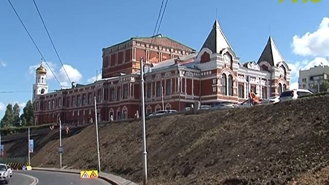 В Самаре преображают склон у театра Драмы смотреть онлайн