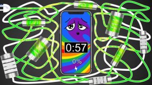 Overcharging Phone Battery !!950399% [2 Minute Timer Bomb] ⚡