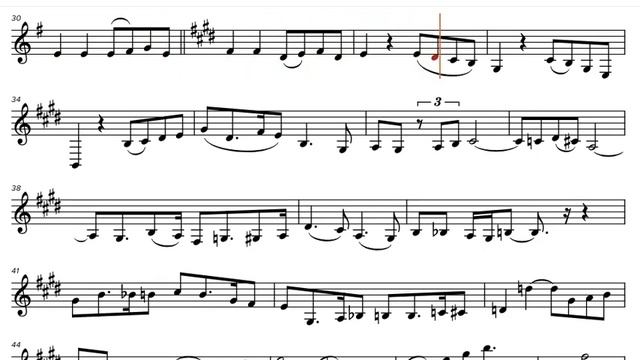 Carlos Gardel - "Por una Cabeza", Es-Instrument Sheet Music смотреть онлайн