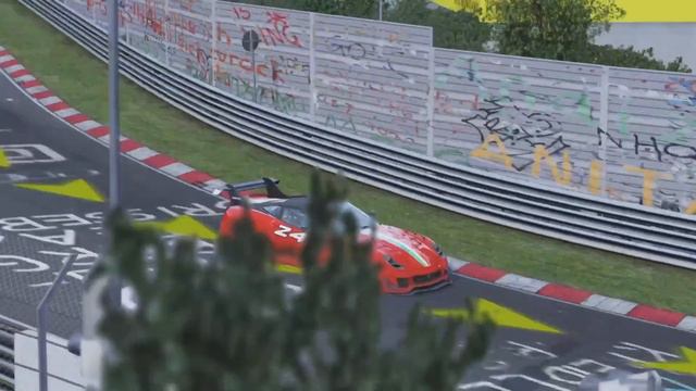 PS5 Assetto Corsa Ferrari 599 Evo Cinematic on Nordschleife Endurance No ABS No Traction Control смотреть онлайн