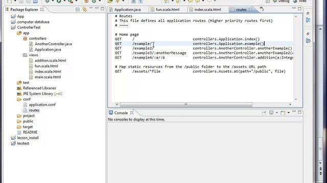 Play! Framework 2.0 Tutorial Action, Controllers, Routes Introduction смотреть онлайн