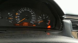 Запуск Mercedes w210 дизель зимой