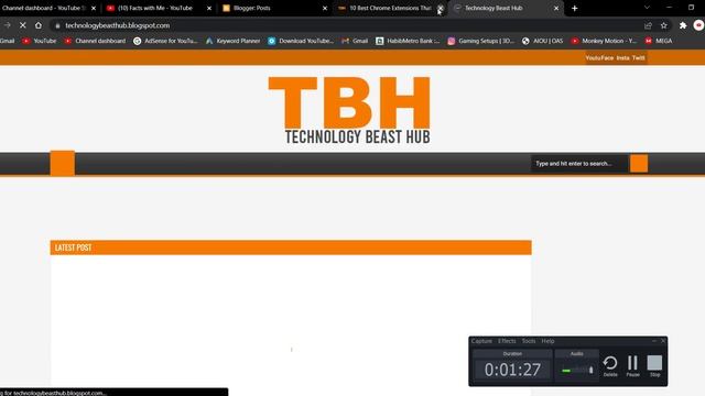 How To Add Blog Posts in Main Menu Labels - Blogger Complete Course 2022 смотреть онлайн