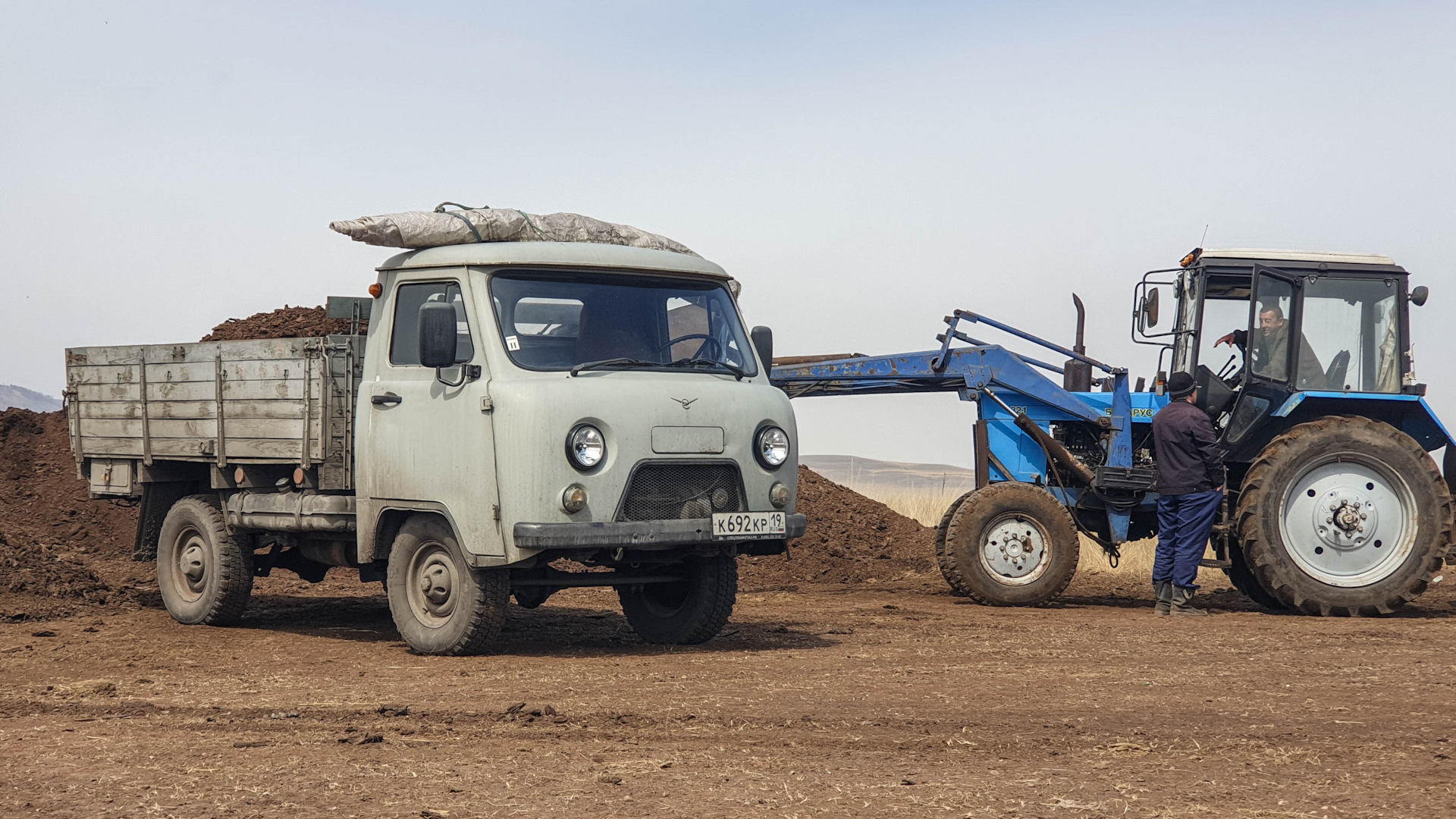 УАЗ 3303 снова за работой