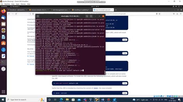 5 Install Java and Jenkins in EC2 instance using SSH смотреть онлайн