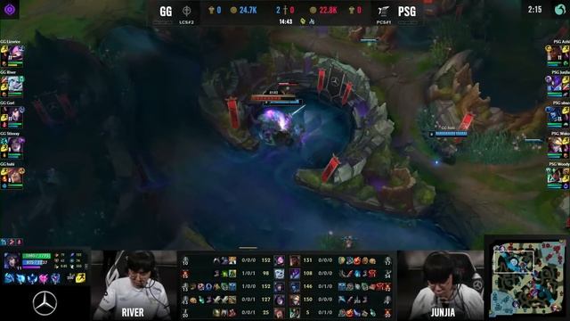 GG vs PSG - Game 1 | Last Chance Qualifier LoL MSI 2023 Play-In | Golden Guardians vs PSG Talon смотреть онлайн