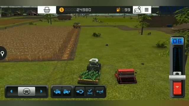 Как играть в Farming Simulator 16 втроём. смотреть онлайн