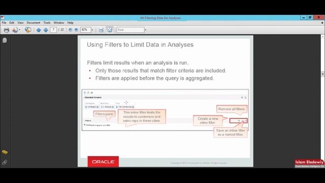 10 OBIEE 12c - Chapter 04 Filtering Data For Analyses (Part 1) смотреть онлайн