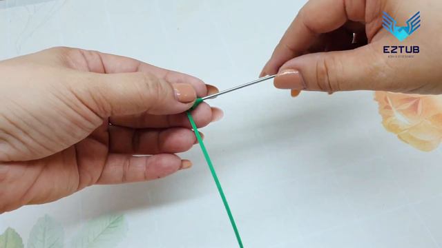 Tips for decorating quilling green flower 7 petals | Quilling ideas смотреть онлайн