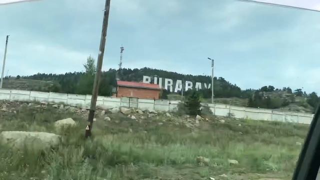 Надпись Бурабай на горе в Щучинске , день #5 смотреть онлайн