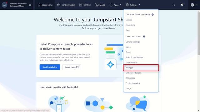 How to access the content delivery API token in the Contentful web app смотреть онлайн