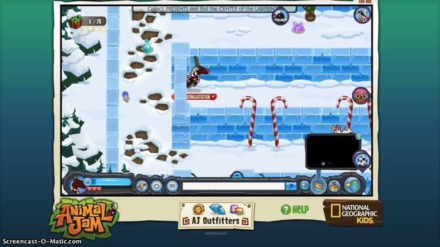 animal jam:CHRISTMAS ADVENTURE смотреть онлайн