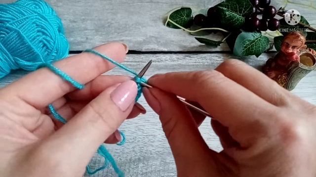 вязание спицами. платочная вязка