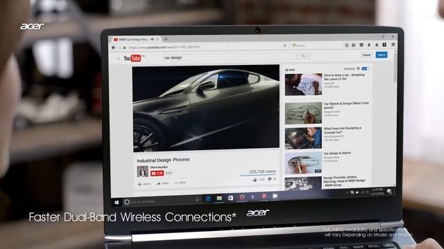 Acer Swift 5 and Swift 3 Video (30s) смотреть онлайн