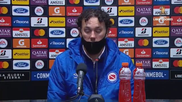 conferencia de prensa de Gabriel Milito Atlético Nacional 0 - Argentinos juniors 2 смотреть онлайн