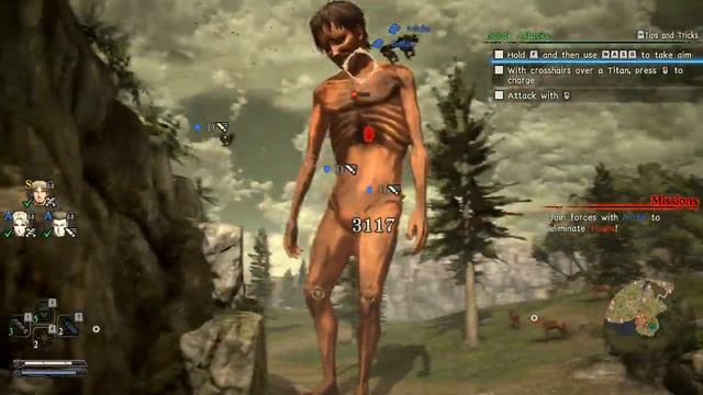 Attack on titan 2 Steam Demo смотреть онлайн