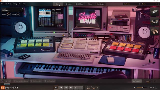 EZdrummer 3's Synthwave EZX Complete Overview Every Preset, Midi File, FX, And Tips. Toontrack