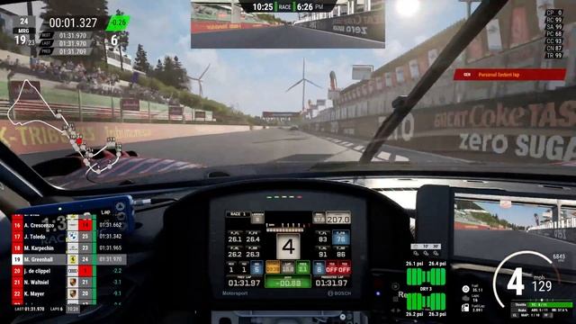 ACC LFM Zolder - Ferrari 296 GT3 смотреть онлайн