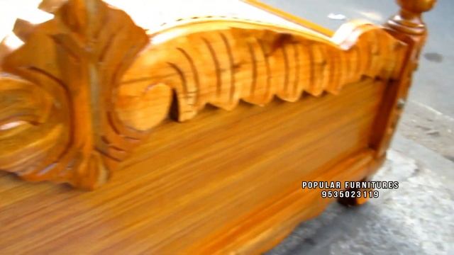 Wooden Bed Queen size Designs and 4/6 double bed in Popular Furnitures YPR смотреть онлайн