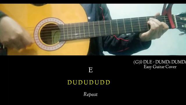 (G)I-DLE (여자아이들) - 'DUMDi DUMDi' Easy Guitar Tutorial with Chords | Suin смотреть онлайн