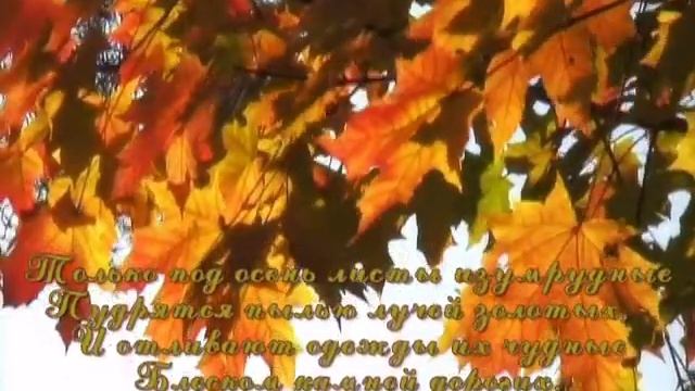 Зинаида Тулуб. Клёны. смотреть онлайн