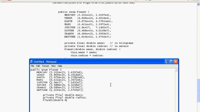 Java - Enum Types 1/2 смотреть онлайн