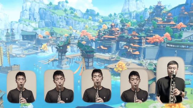 Genshin Medley 2 - Clarinet Quintet смотреть онлайн
