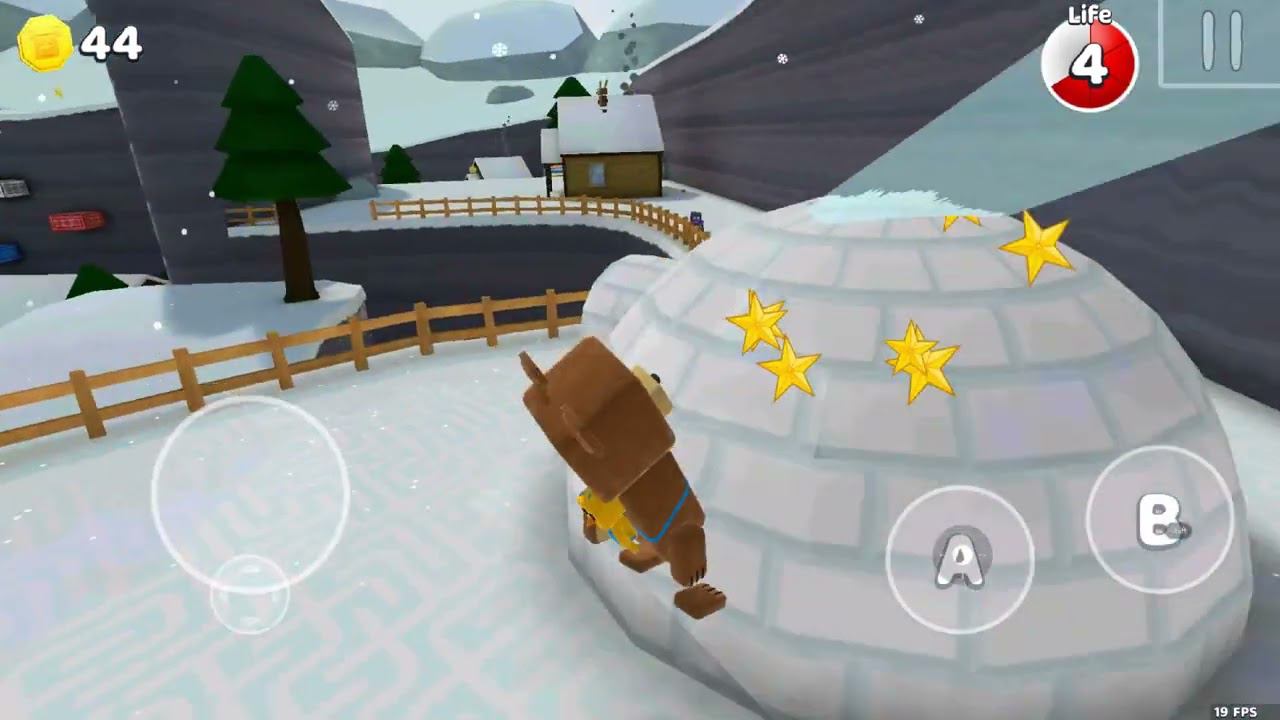 Super Bear Adventure - Winter city смотреть онлайн