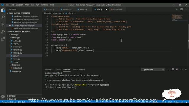 Json Data Populate Into HTML Table Using Django jQuery Ajax смотреть онлайн