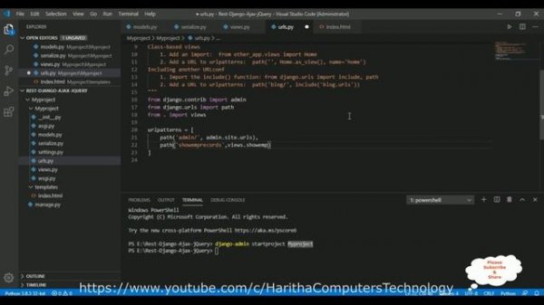 Json Data Populate Into HTML Table Using Django jQuery Ajax