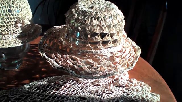 Летние шляпки с накидкой, с разными полями. смотреть онлайн