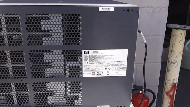 Sold HP Procurve 5412zl J869JA Network J8707A, J9309A, J8708a, J8726A, J8702A Modules смотреть онлайн