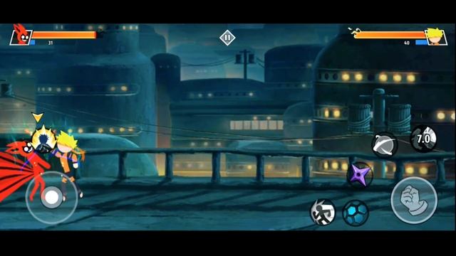 Stickman Ninja Fight Dinheiro e Gemas Ilimitados! смотреть онлайн