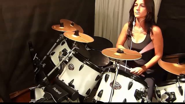 Metallica - Enter Sandman Drum Cover - by two drummers смотреть онлайн