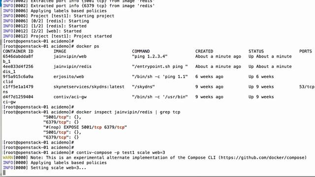 Contiv and ACI integration смотреть онлайн