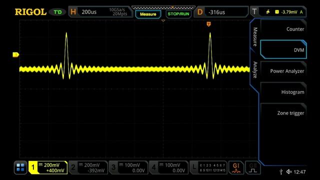 RIGOL MSO5000 integrates a Digital Voltmeter смотреть онлайн