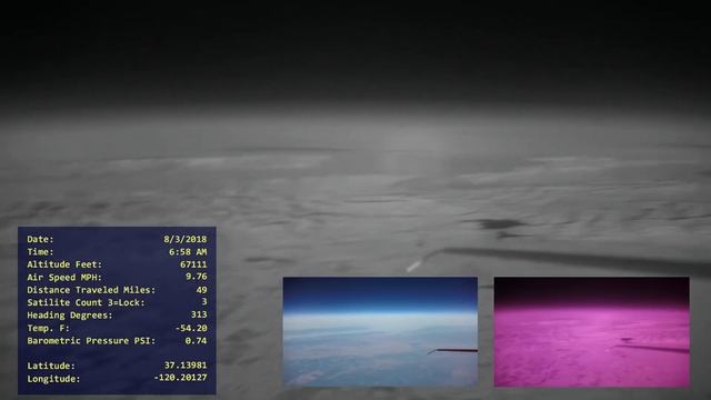 High Altitude Balloon 15 (Infrared Camera)