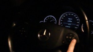 Mercedes E-class отключение ESP, ABS, EBD