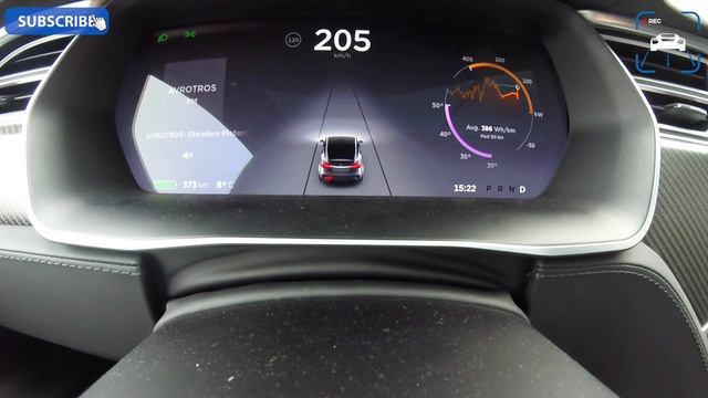 Tesla Model X P100D LUDICROUS Acceleration 0-242 Km/h By AutoTopNL