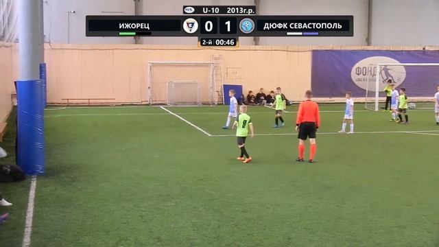 Ижорец (Колпино, Санкт-Петербург) - ДЮФК Севастополь (Севастополь). Матч за 5-8 место смотреть онлайн