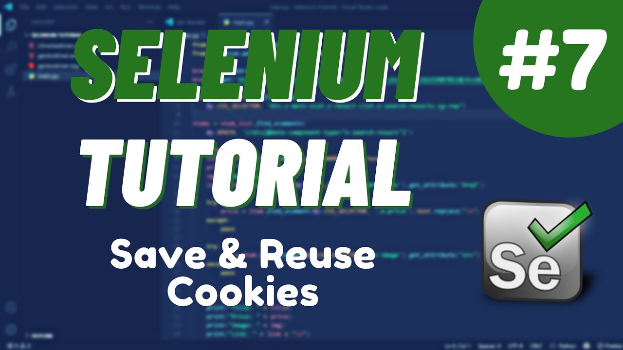 Урок №7 Python Selenium - Сохранение и повторное использование файлов cookie смотреть онлайн